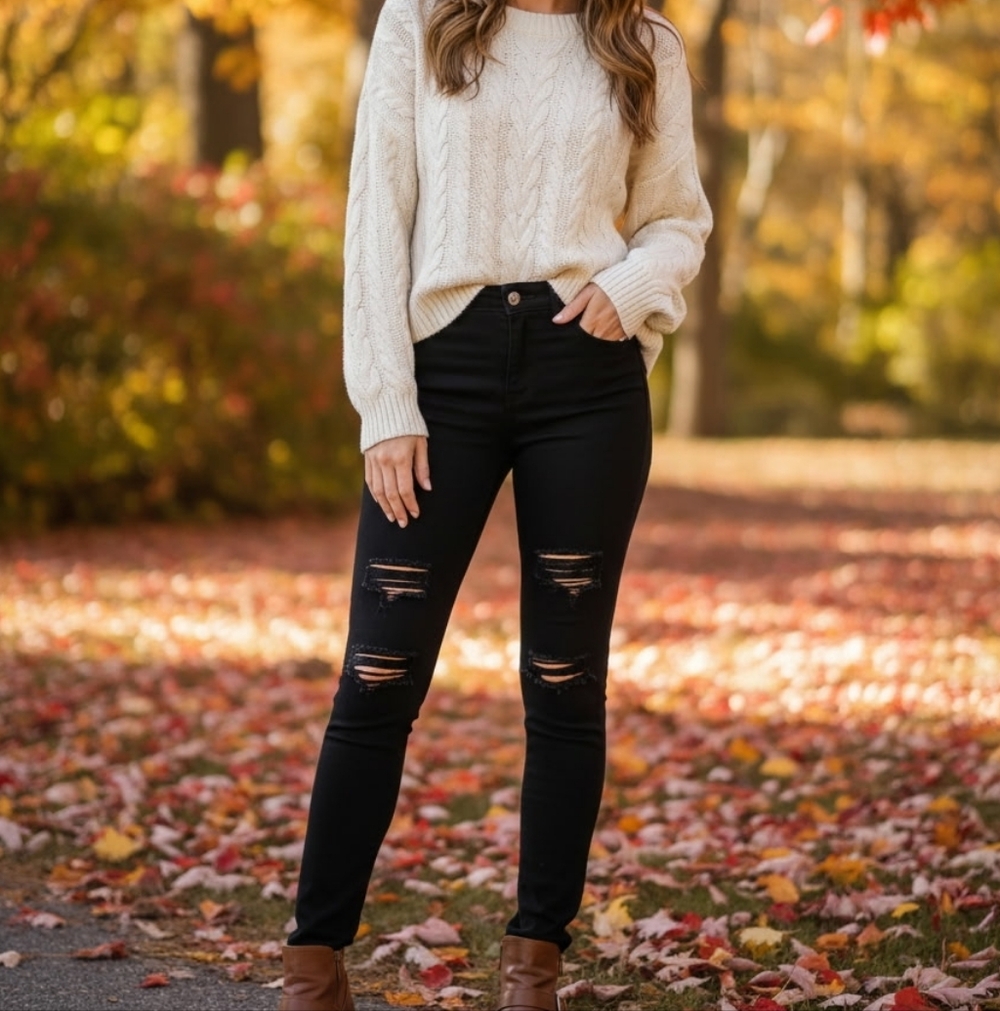 Arizona Jean Company Black Skinny Fit Jeans